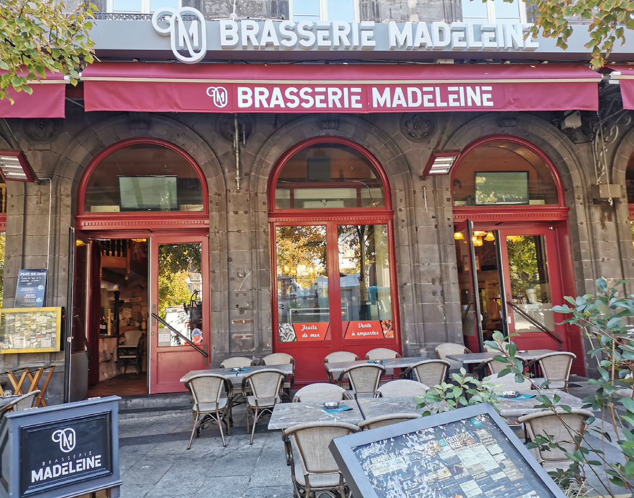 Brasserie Madeleine à Clermont-Ferrand : Transformation réussie