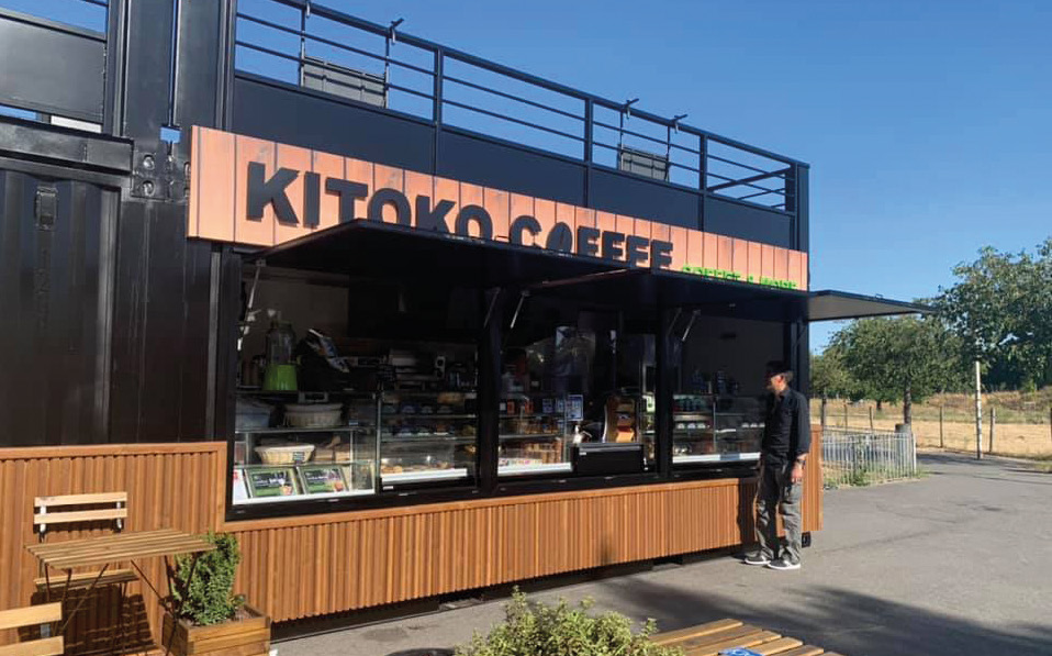 Kitoko Coffee à Moissy-Cramayel : Un container avec mezzanine pour toutes les petites envies de la journée