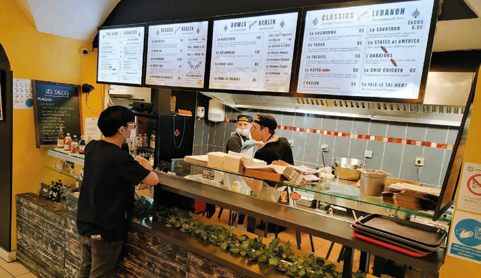 Mont Berliner à Lyon : Entre sandwichs libanais et kebabs remplis de légumes