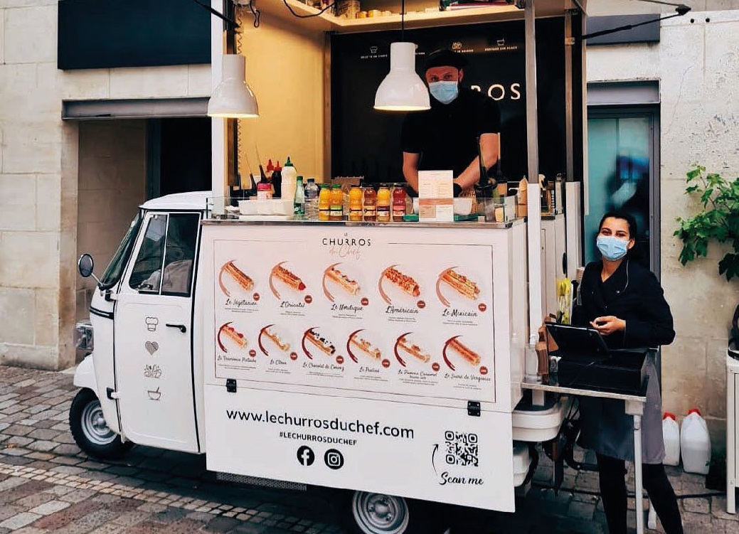 Totalement Gaufré (Le Churros du Chef) à Paris : Un concept de street-food innovant, mobile et agile