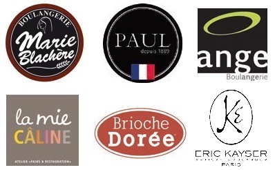 30 réseaux de boulangeries contemporaines en France