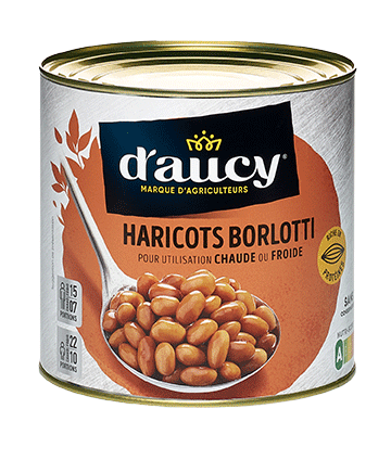 Les Haricots Borlotti, nouvelle référence savoureuse par d’aucy foodservice