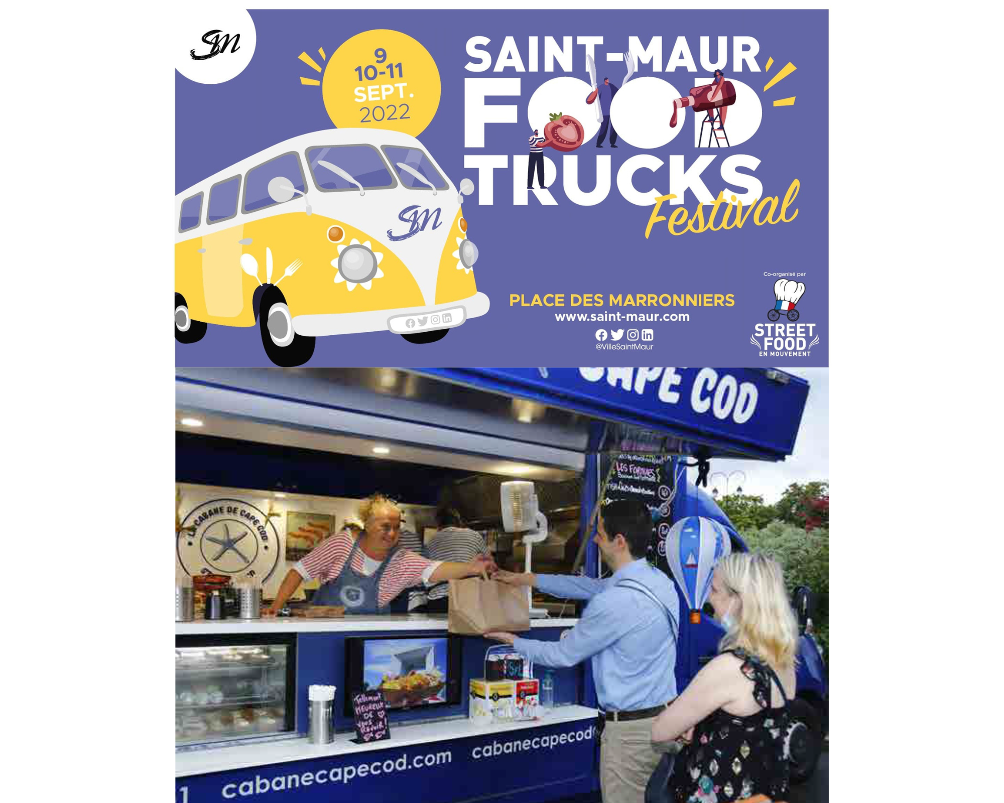 Le Saint-Maur Food Trucks Festival de retour en septembre