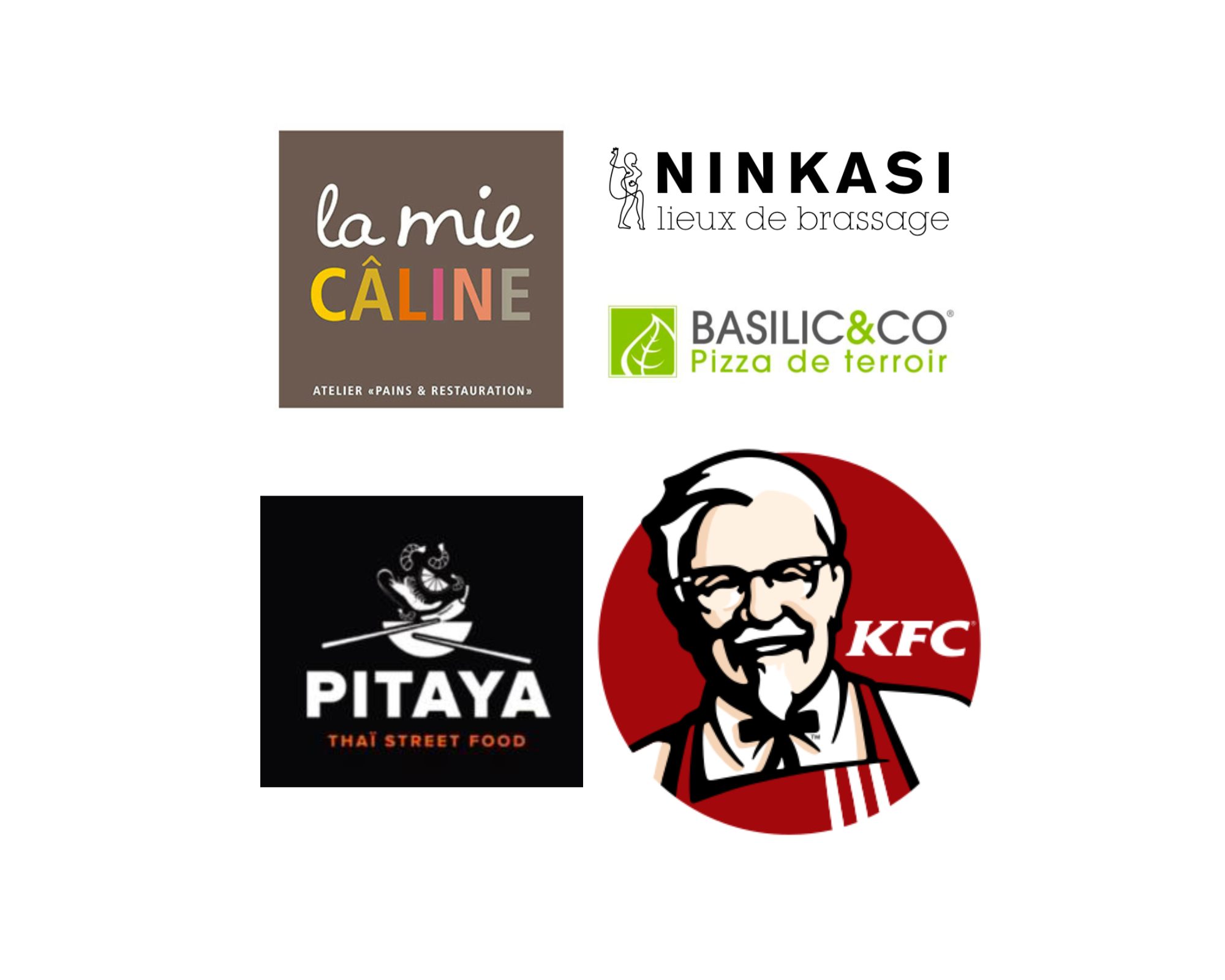 Développements : KFC, Ninkasi, Nachos, Basilic & Co …