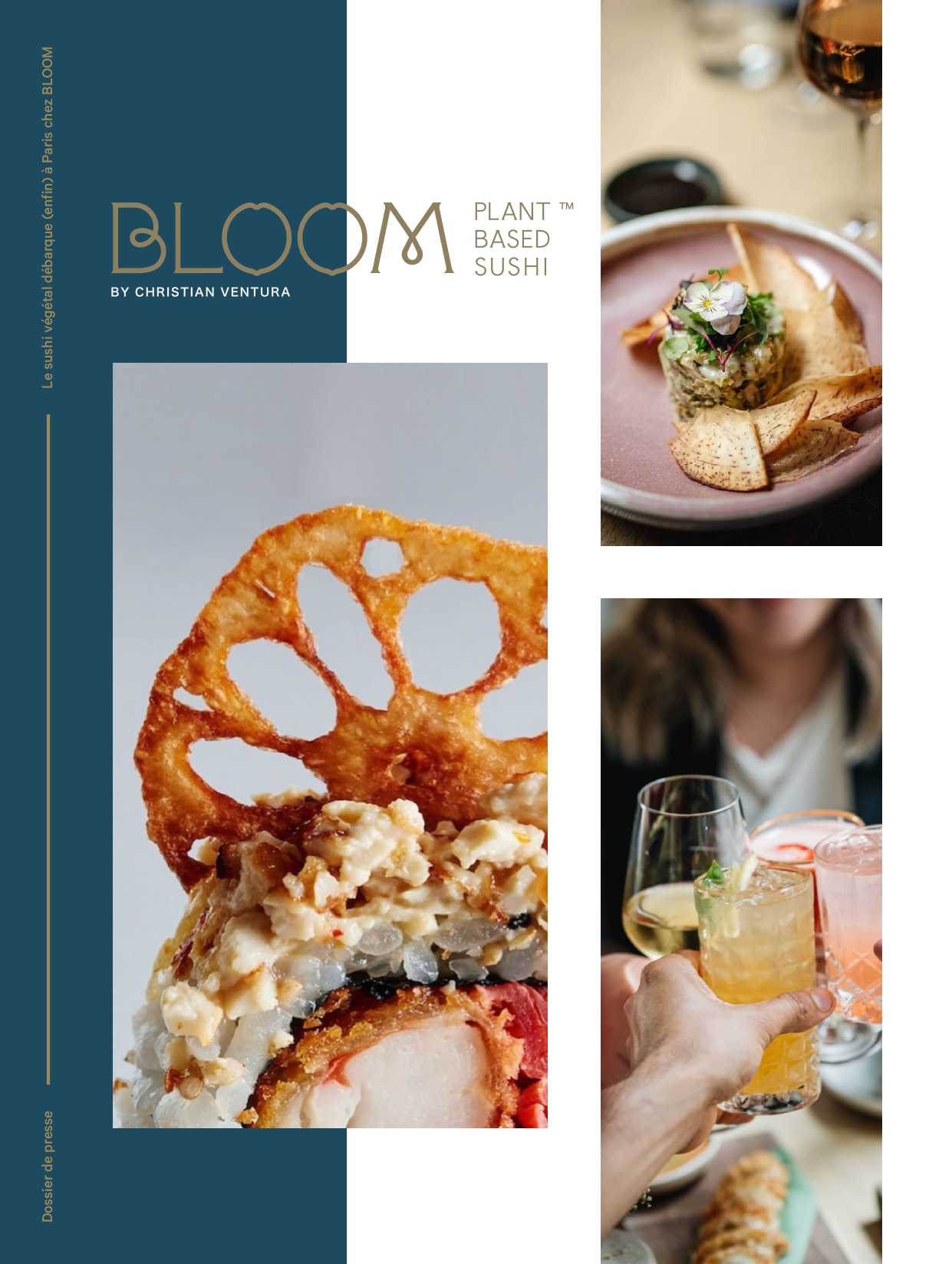 Bloom : le pari du sushi végétal au cœur de la capitale