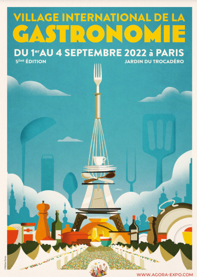 Le Village International de la Gastronomie de retour aux jardins du Trocadéro