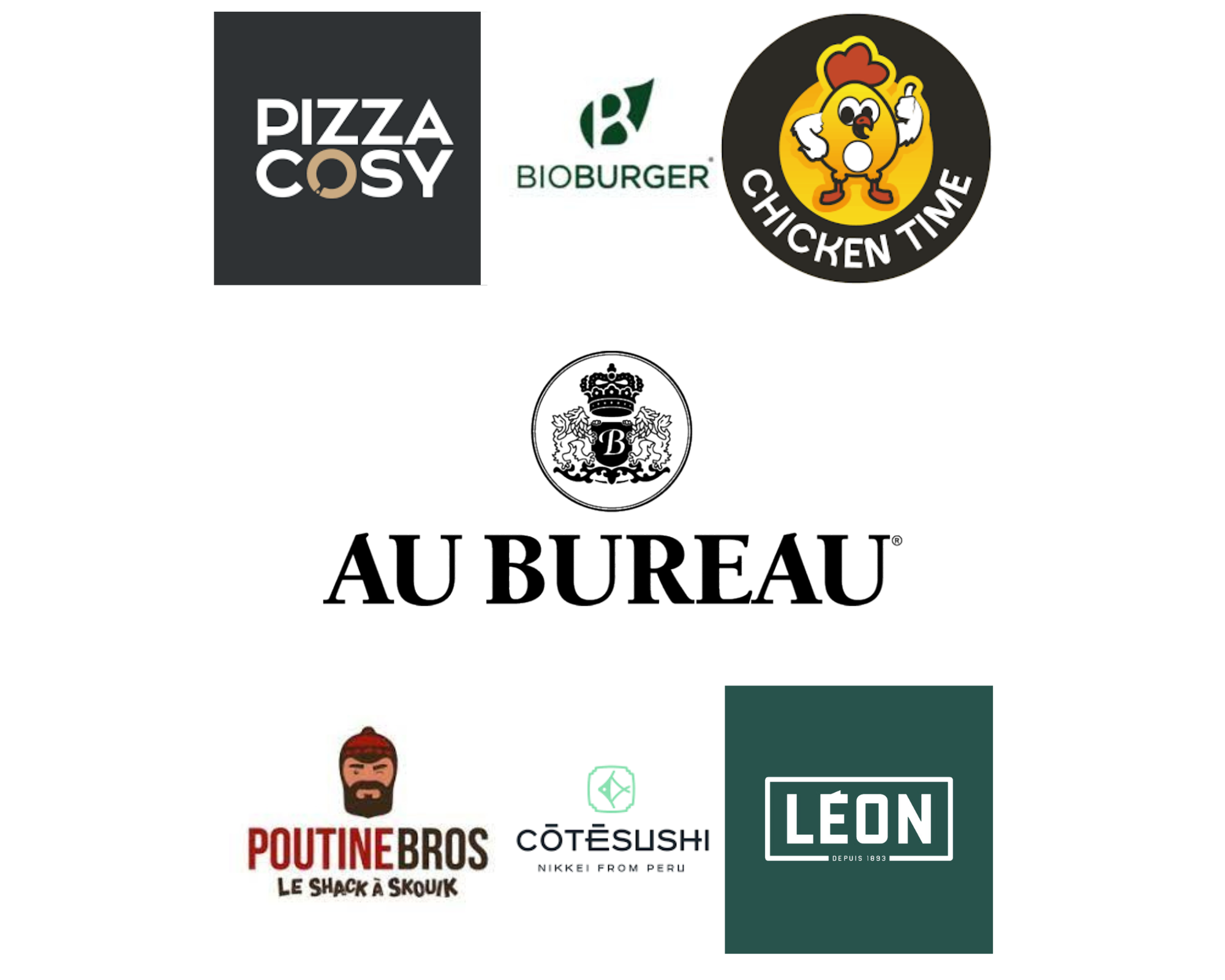 Développements : Léon, Poutinebros, Au Bureau, Pizza Cozy…