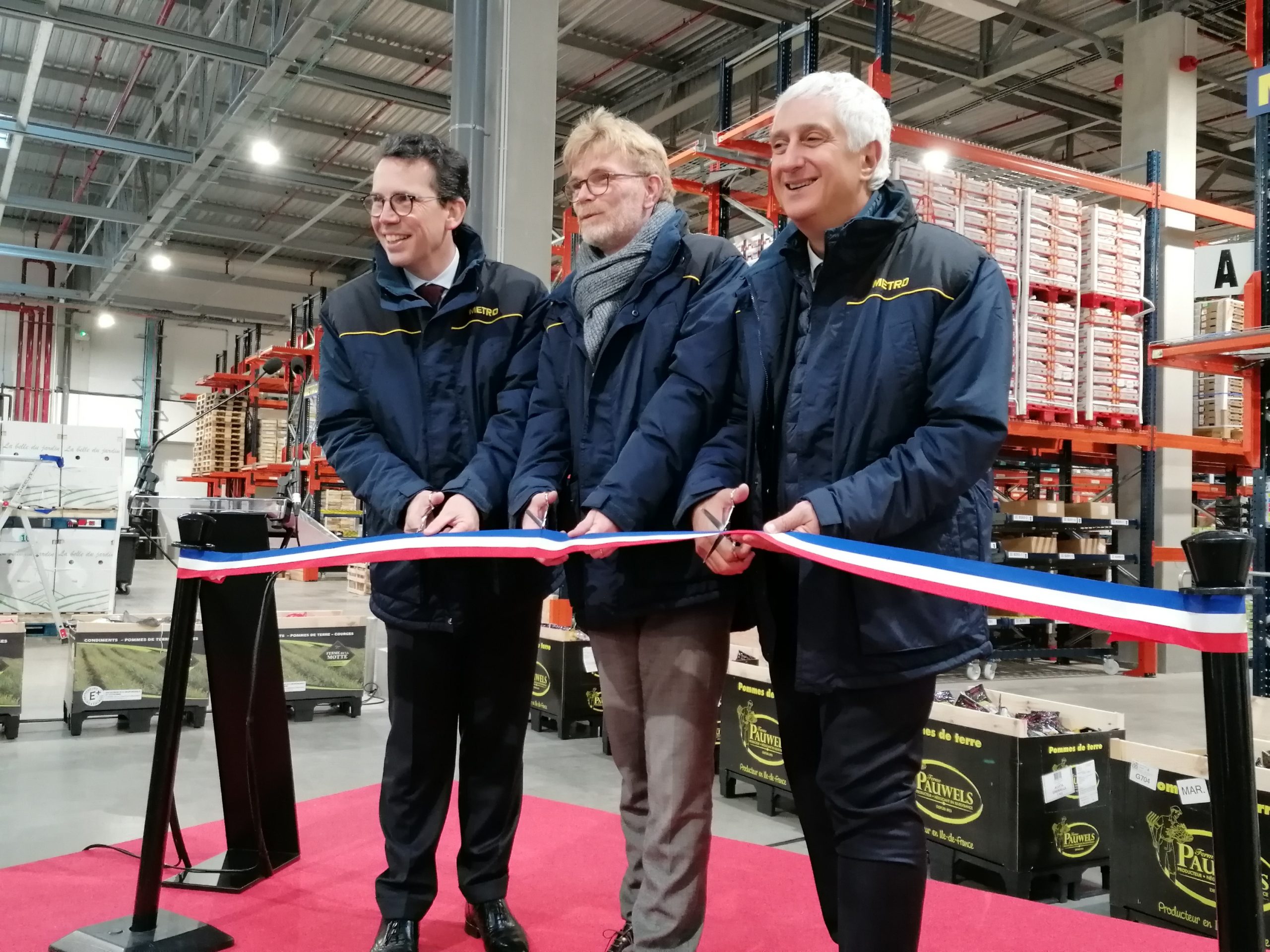 Metro inaugure sa nouvelle plateforme au cœur du MIN de Rungis