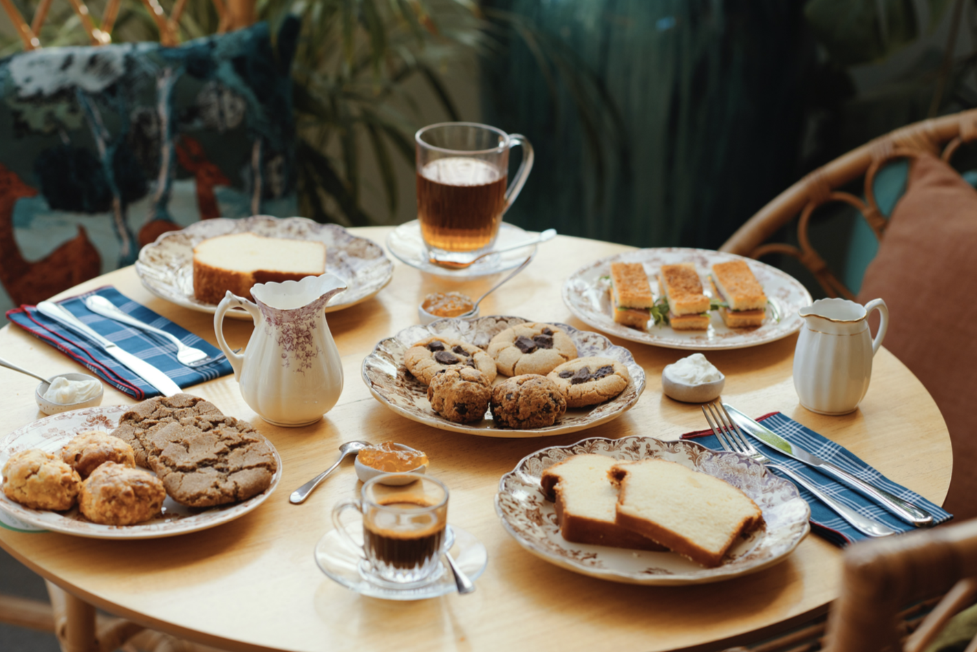 Héloïse Brion signe un tea-time inédit au restaurant Bleu Coupole