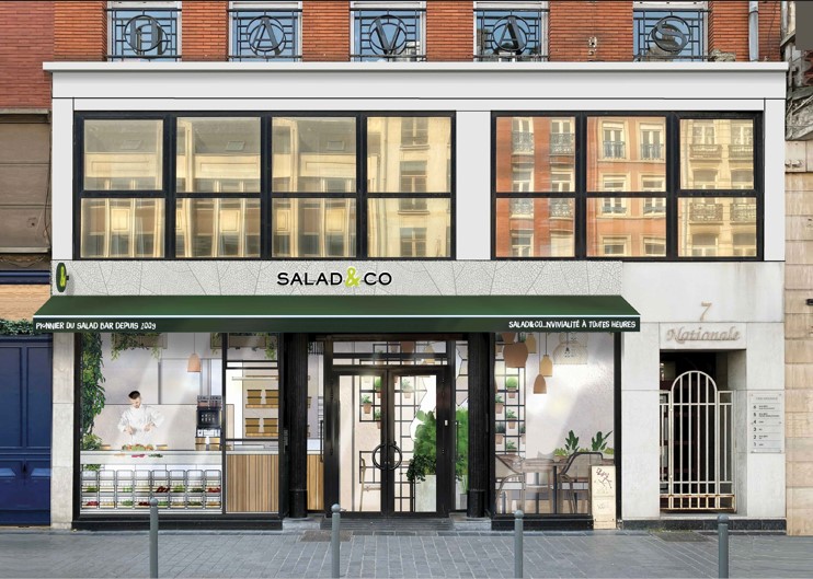 Salad&Co dévoile son nouveau format « city »