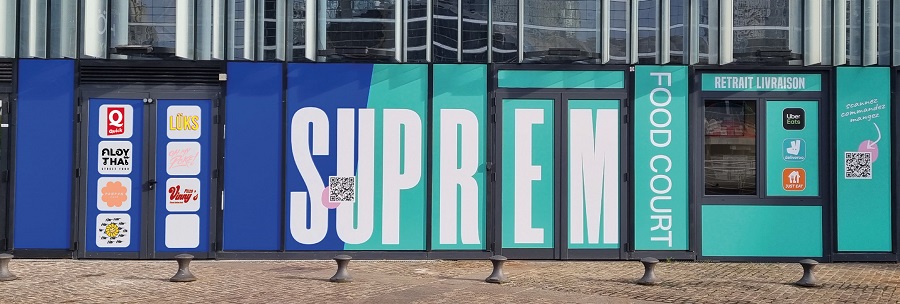 Suprem Food Court à La Défense : 1 lieu, 7 restaus, 1 commande…