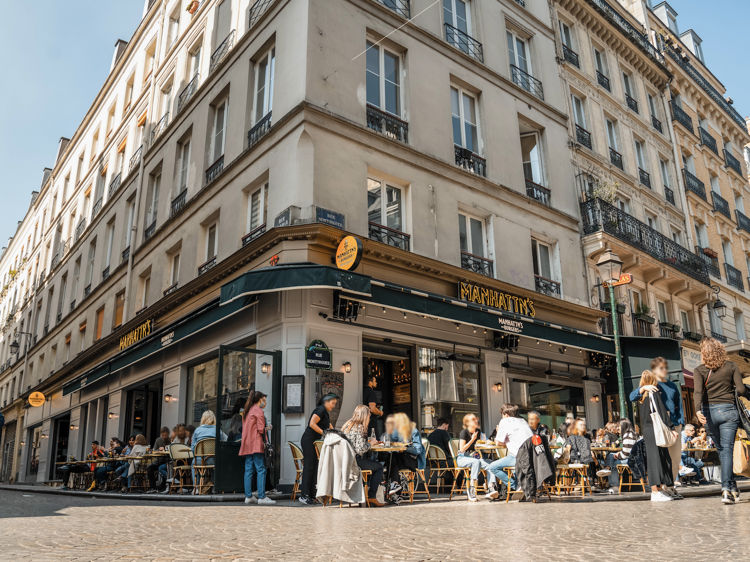 Manhattn’s Burger : un air de New York dans le quartier parisien Montorgueil