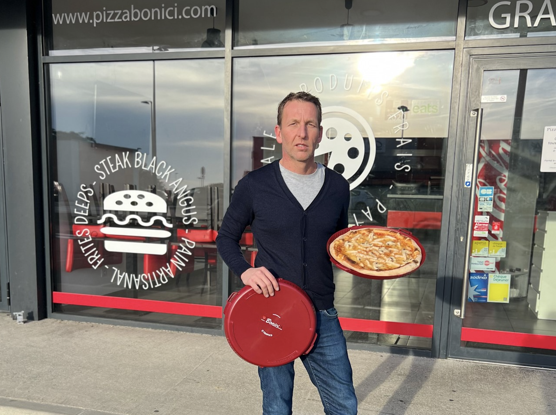 Bonici lance sa boîte à pizza réutilisable : la Bonici box