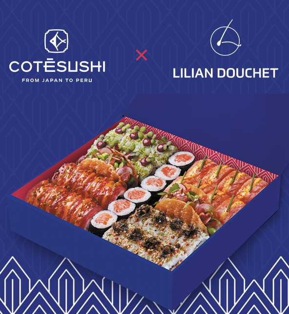 Côté Sushi x Lilian Douchet : une collaboration inédite aux saveurs du terroir