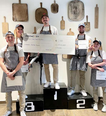 Gauthier Preynat, lauréat du 1er concours du Meilleur Pizzaïolo Pizza Cosy