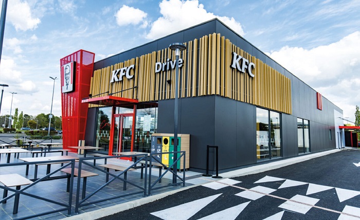 Un nouveau design pour les établissements KFC France