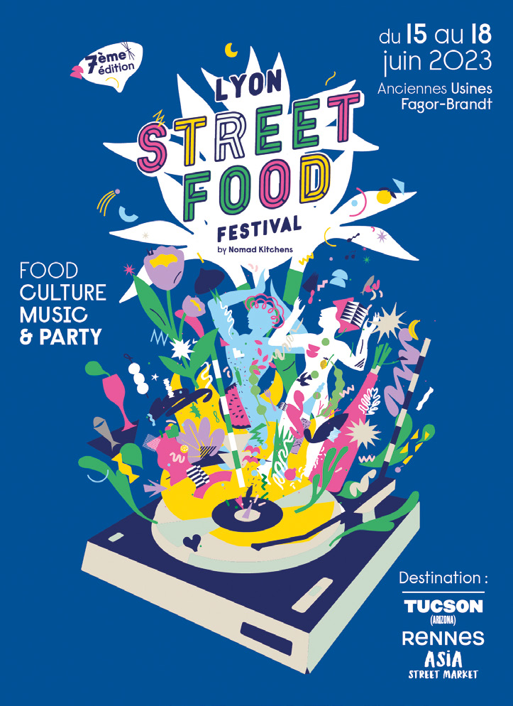 Lyon Street Food Festival du 15 au 18 juin