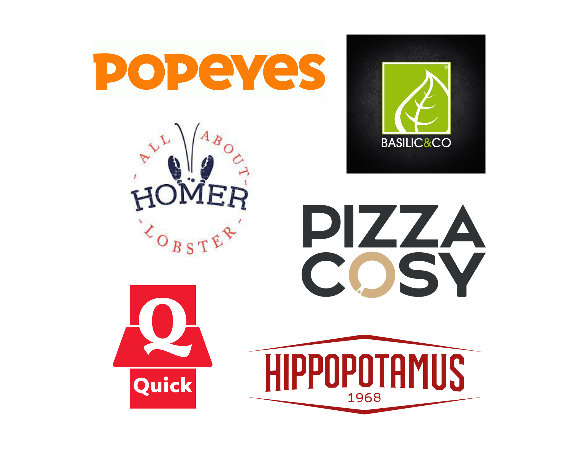 Développements : Popeyes, Hippopotamus, Pizza Cosy…