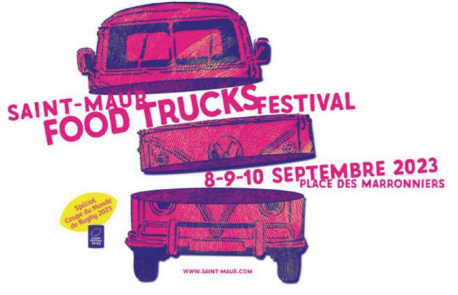 Saint-Maur Food Trucks Festival : une 6e édition spéciale Coupe du Monde de Rugby