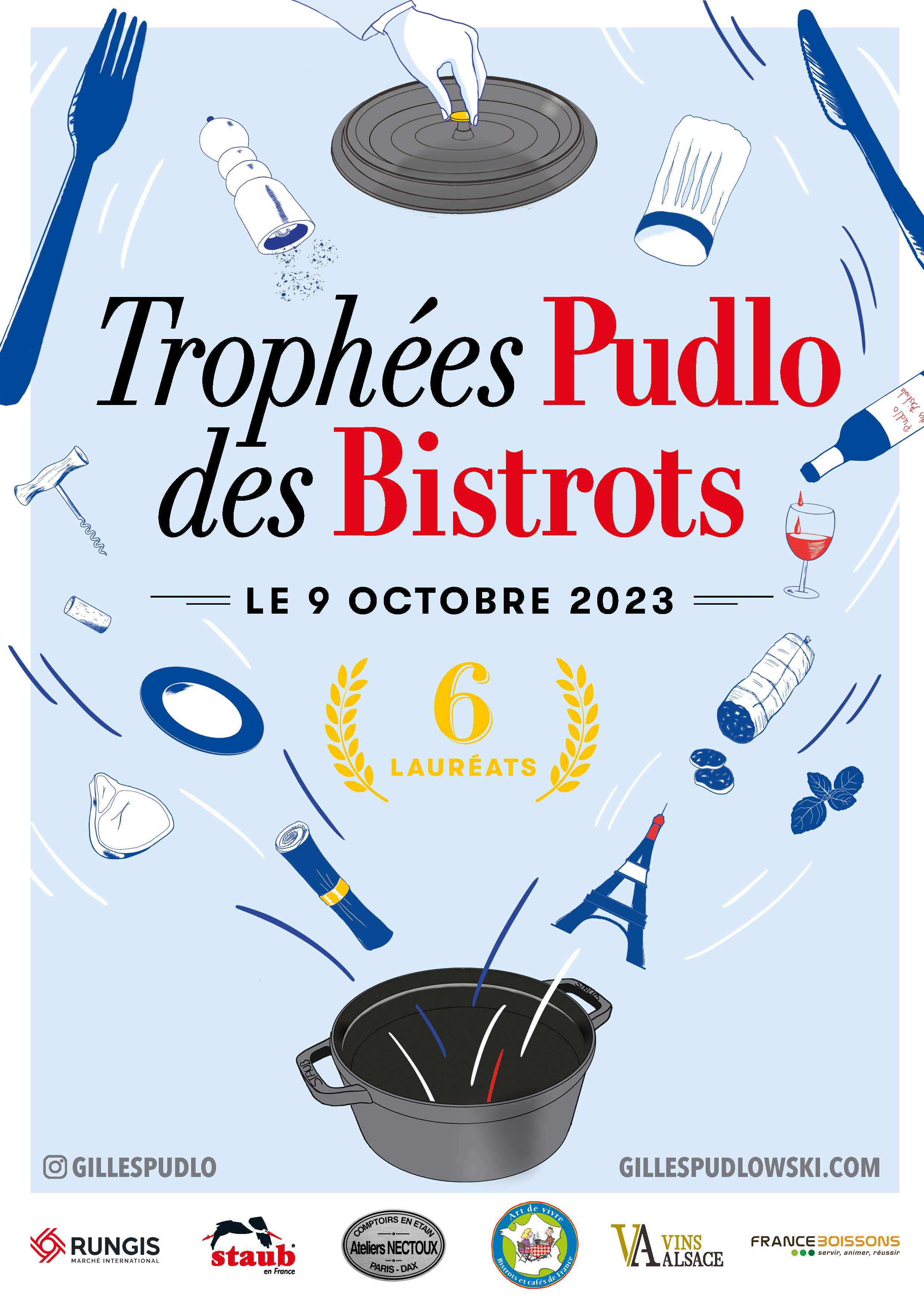 Deuxième édition des Trophées Pudlo des Bistrots