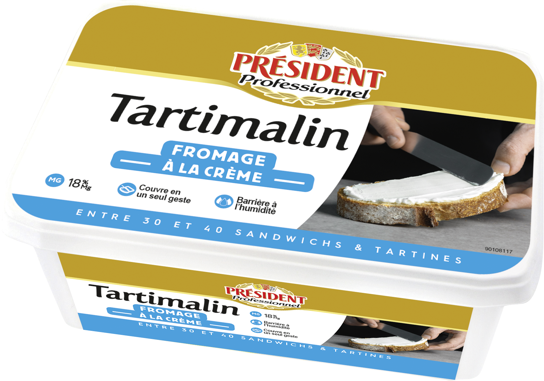 Tartimalin, le nouveau fromage à la crème par Président Professionnel