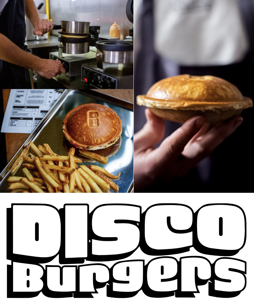 Des burgers pressés d’un nouveau genre chez Disco Burgers