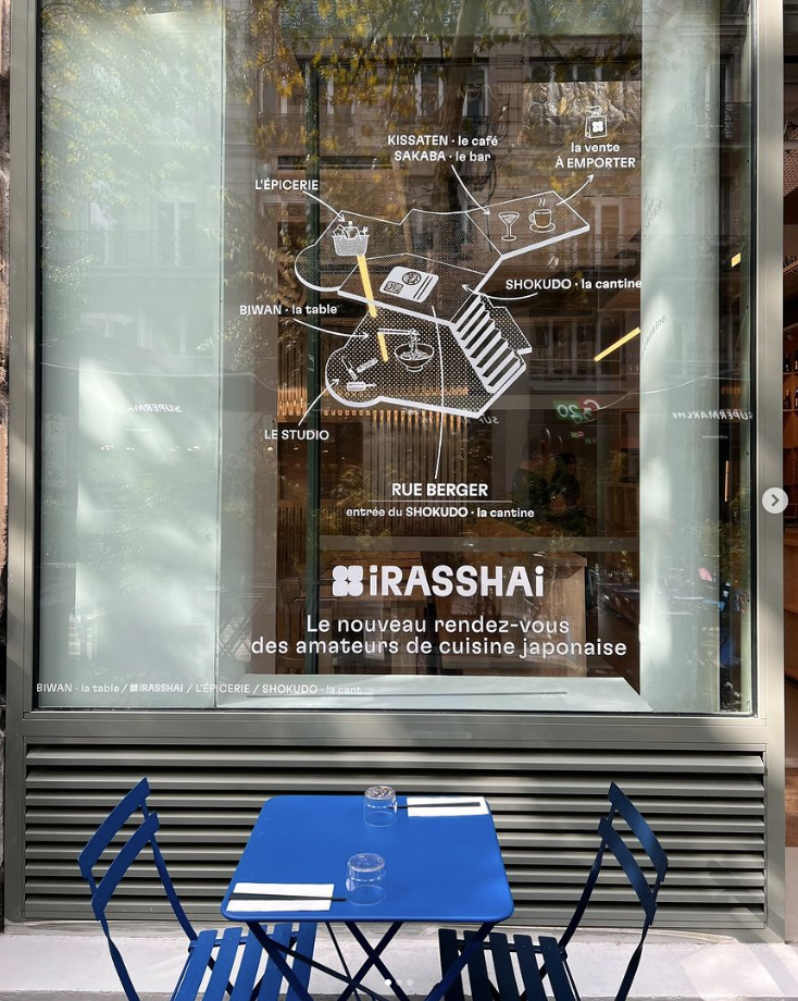 Irasshai, nouveau pôle de restauration nipponne à Paris