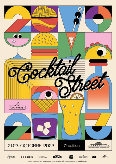 60 bars attendus à la 7e édition du festival Cocktail Street à la Villette du 21 au 23 octobre