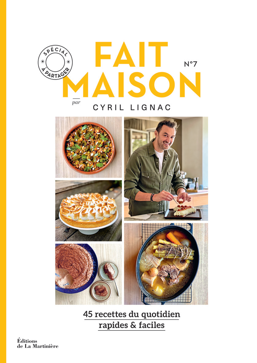 Un 7e tome de « Fait Maison » par Cyril Lignac