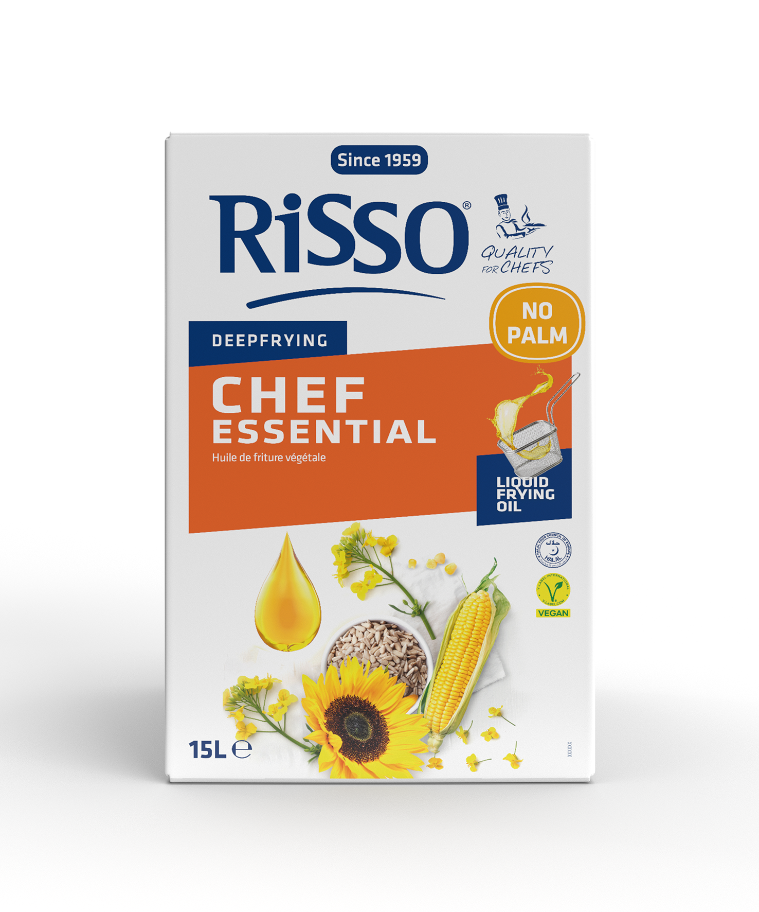 « Chef Essential », nouvelle huile de friture innovante par Risso