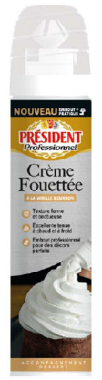 Un embout de crème fouettée optimisé