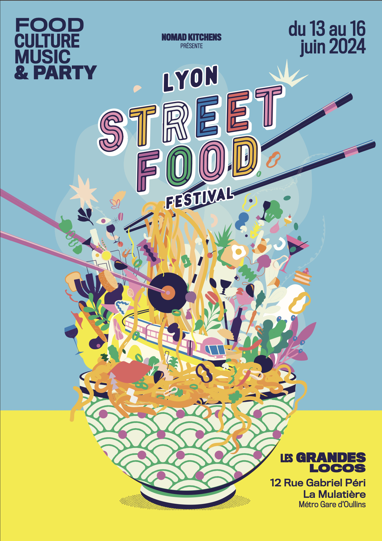 Florent Ladeyn, Eloi Spinnler et Nicolas Paciello annoncés au Lyon Street Food Festival