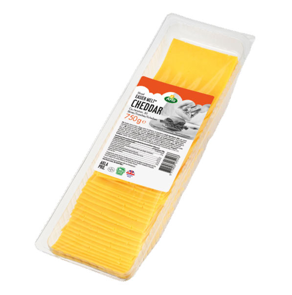 Produits laitiers : Cheddar à fonte rapide