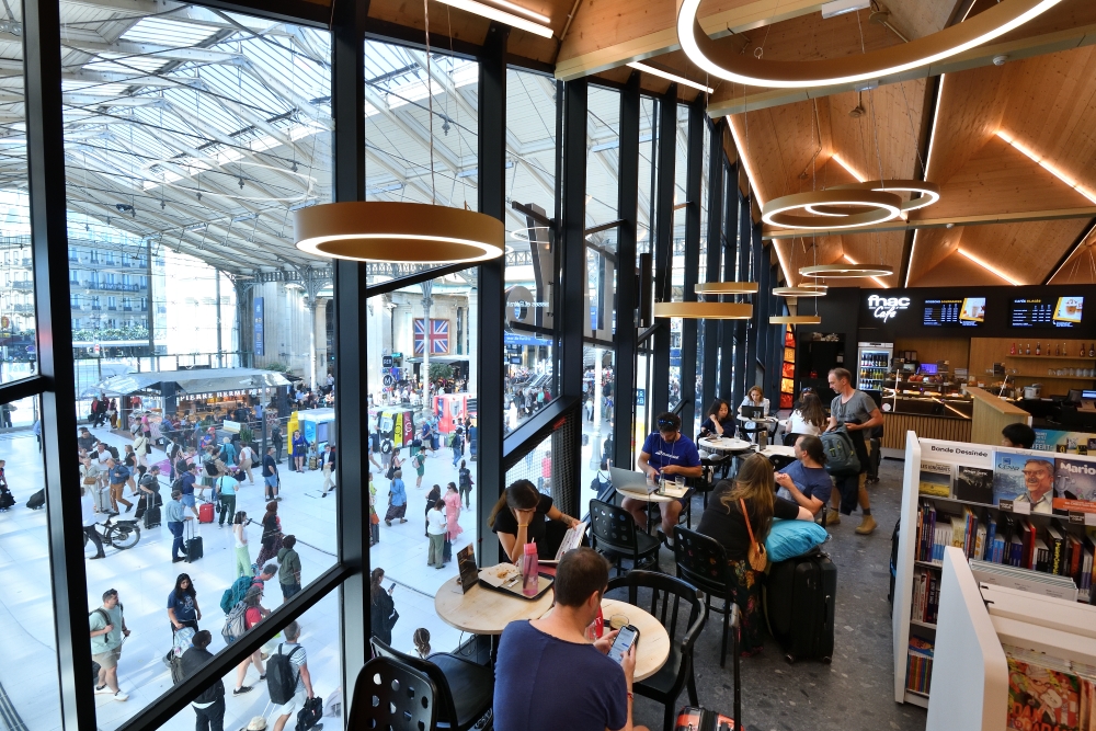 Le 1er Fnac Café inauguré à Paris Gare du Nord