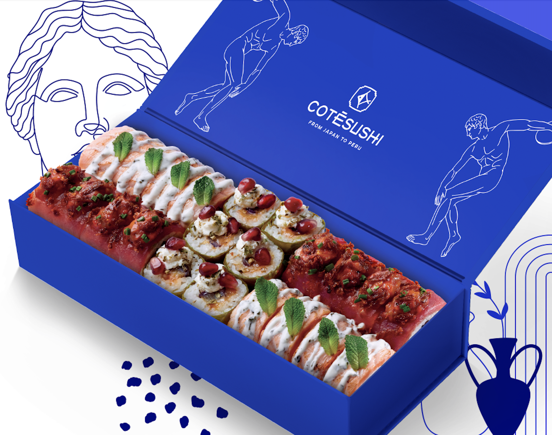 Côté Sushi x Mavrommatis : une odyssée culinaire gourmande et estivale