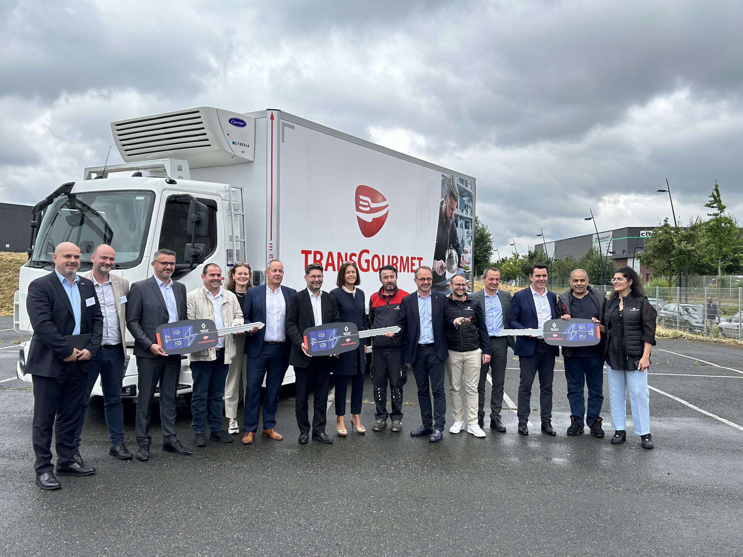 Transgourmet met en route 10 poids lourds électriques