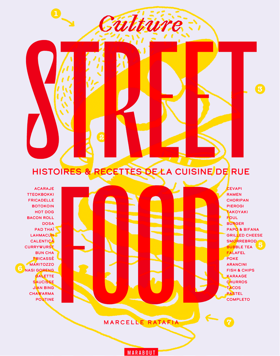 Culture Street Food, l’encyclopédie illustrée par Marcelle Ratafia