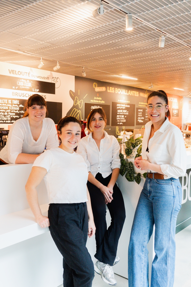 Bouillante, un bar à pâtes par Justine Piluso à La Samaritaine