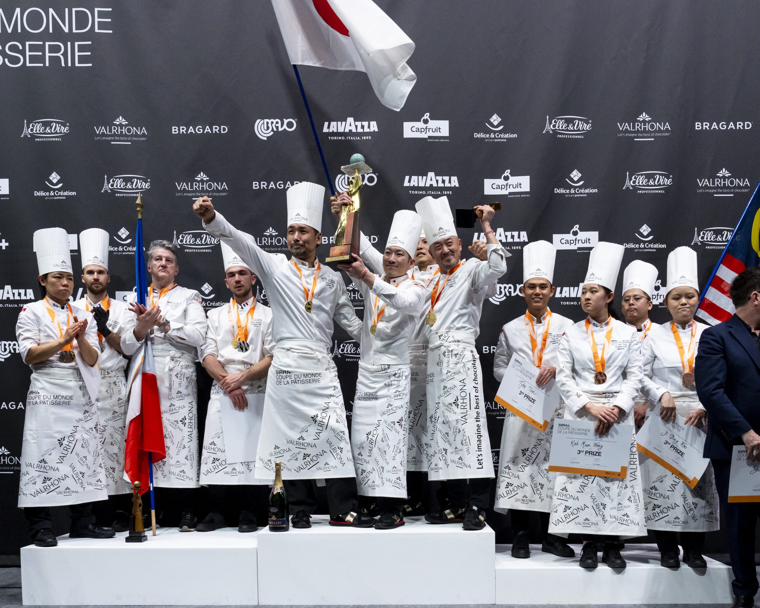 Le Japon remporte la Coupe du Monde de la Pâtisserie