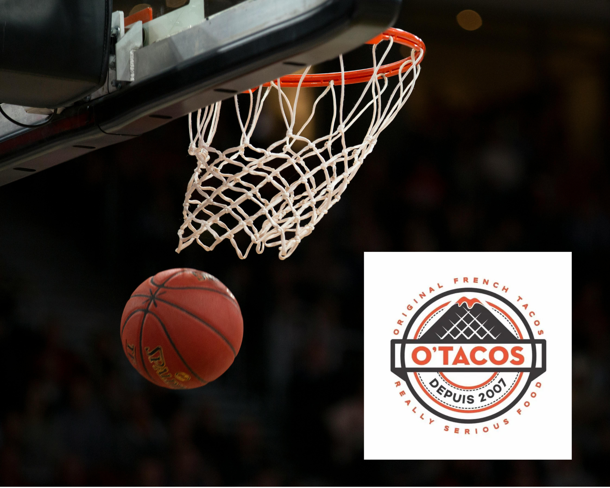 O’Tacos, sponsor officiel du Paris Basketball pour la saison 2024-2025