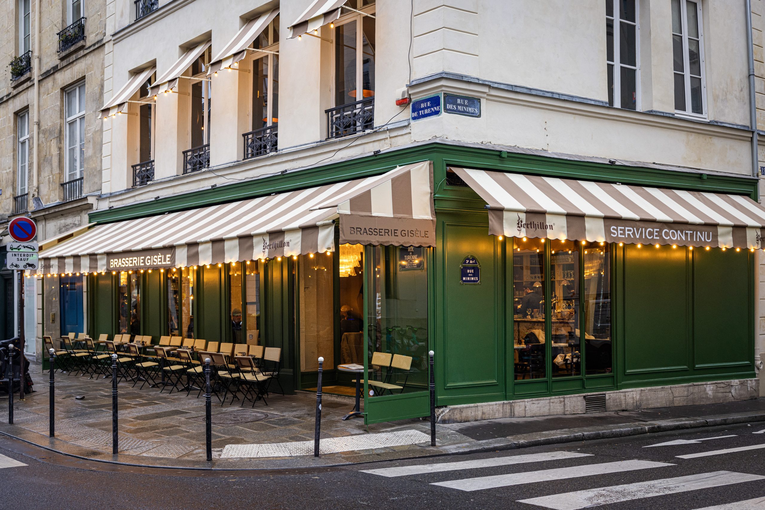 Ouverture de la Brasserie Gisèle au cœur du Marais