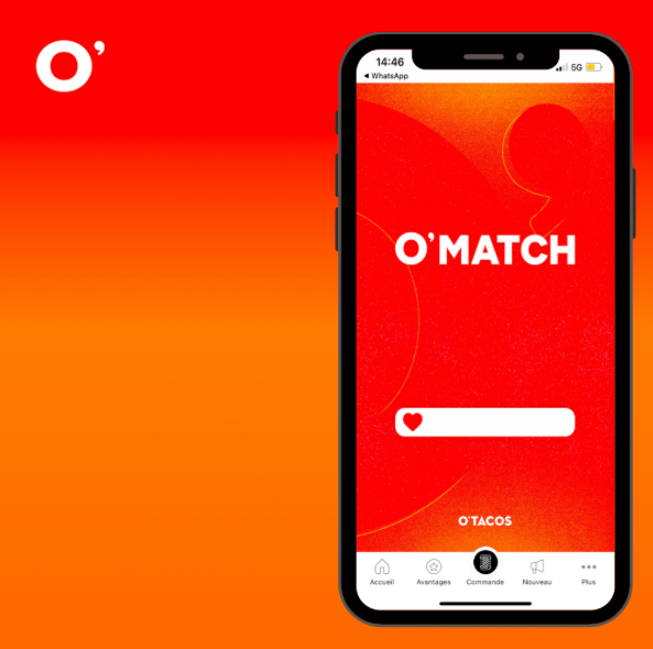 O’Match, quand O’Tacos revisite l’application de rencontre